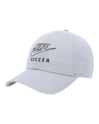 ◇Nike◇ Club Unstructured Swoosh Cap White White FB5369100 Nike Club Swoosh Unstructured Strapback Hat | Finish Line